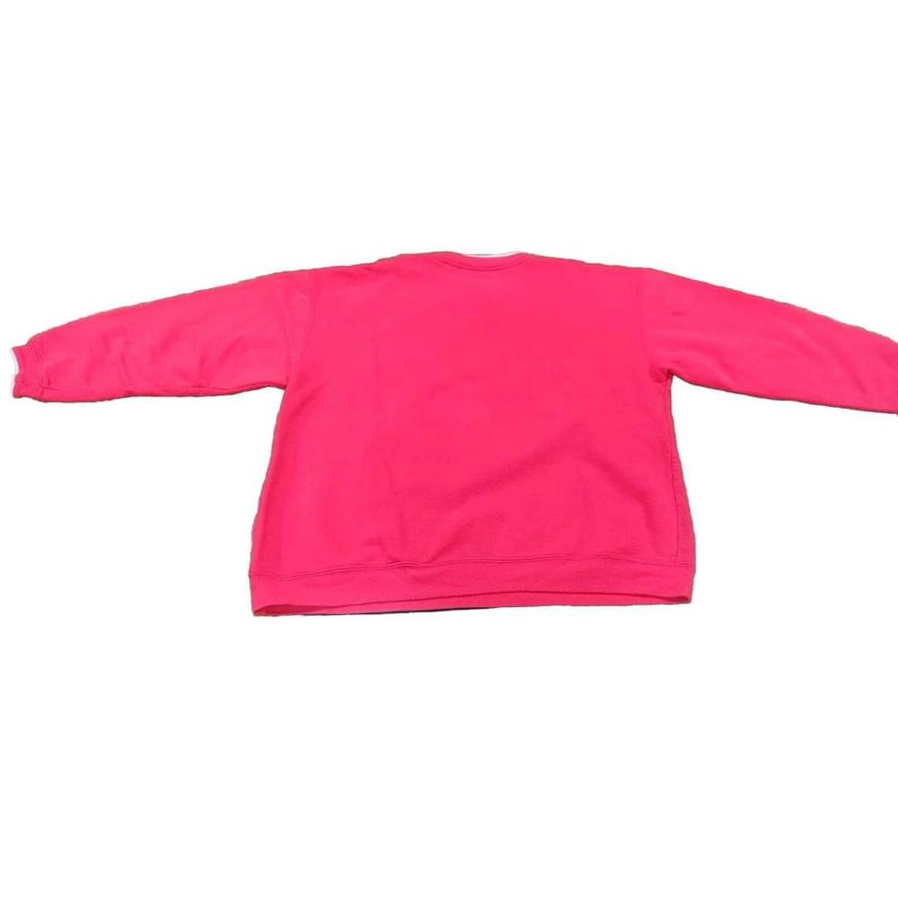 Coca-Cola Polar Bear Embroidered Red Unisex Pullover Sweatshirt XL - Picture 7 of 8